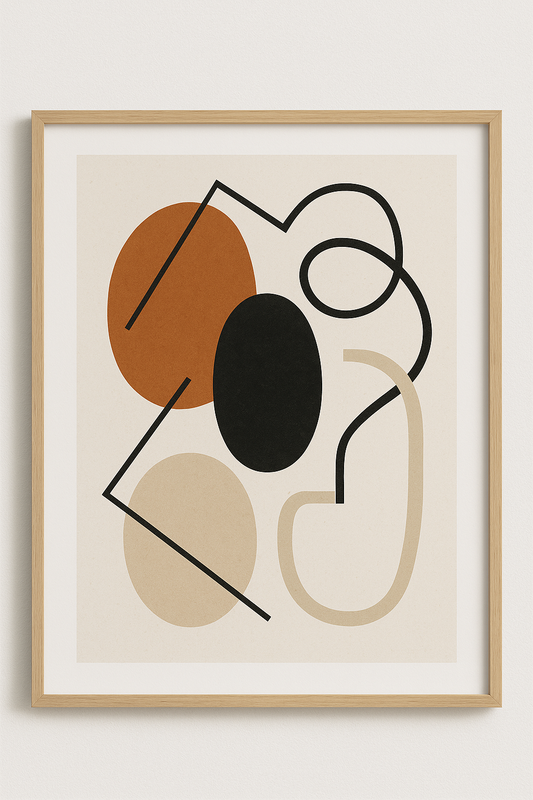 Everyday Abstraction – Modern Minimalist Wall Art Print (Digital Download)