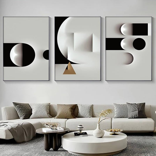Ecliptic Harmony – Abstract Gradient Triptych (Digital Download)