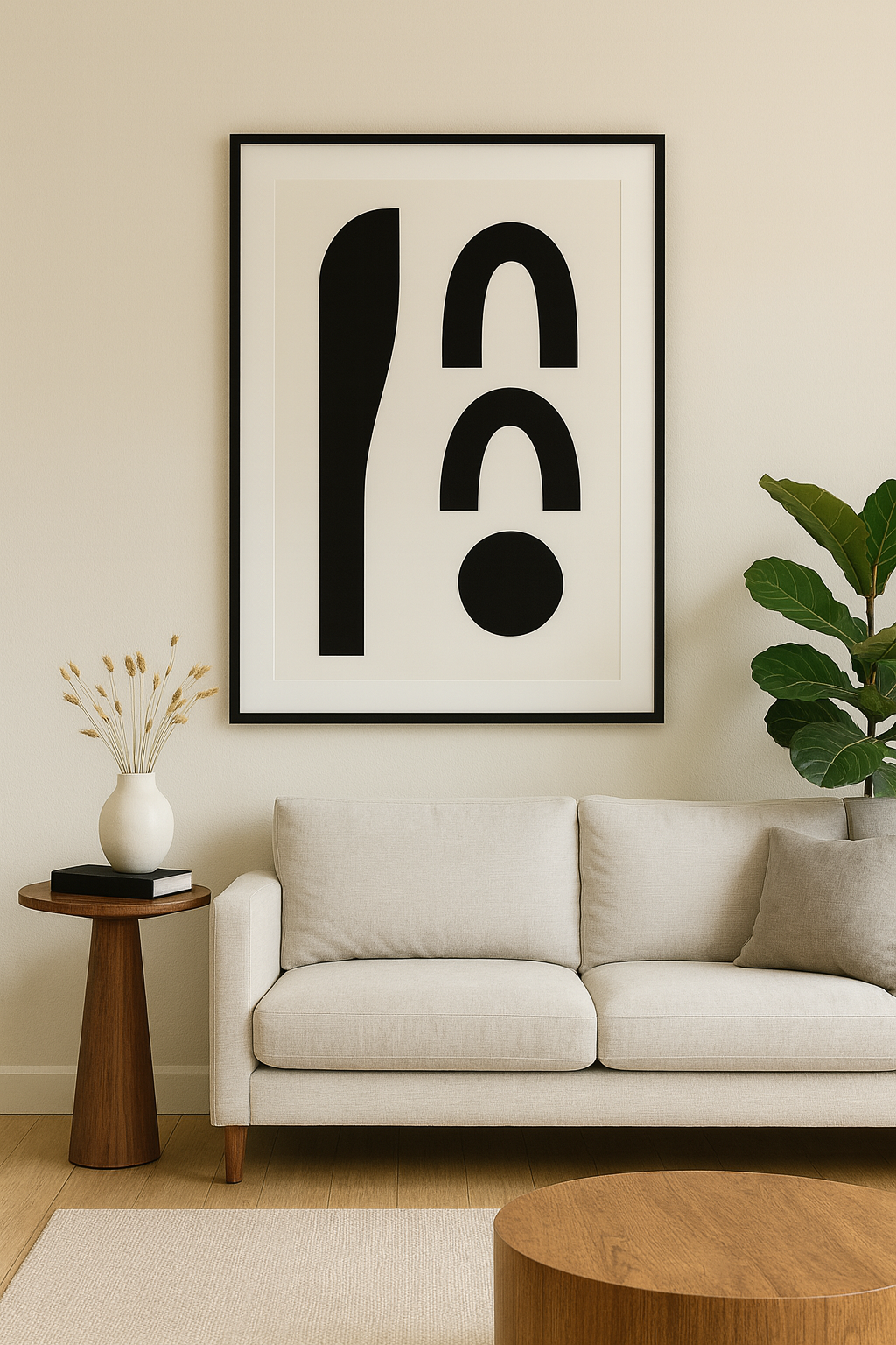 Echo Form - Abstract Gradient Wall Art Print (Digital Download)