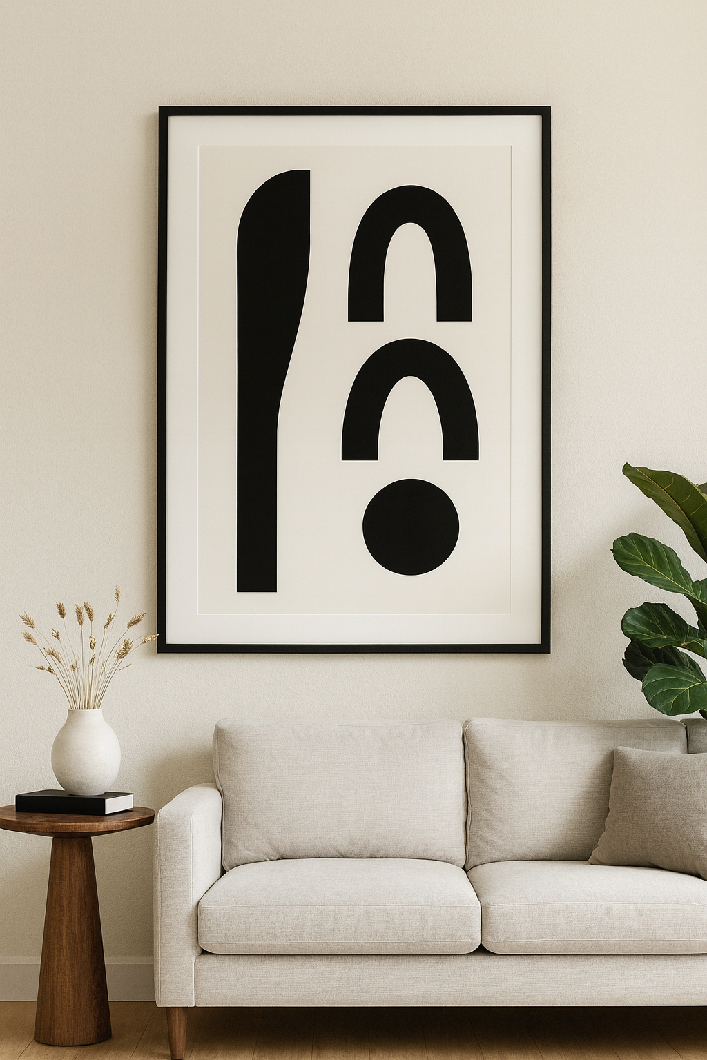 Echo Form - Abstract Gradient Wall Art Print (Digital Download)