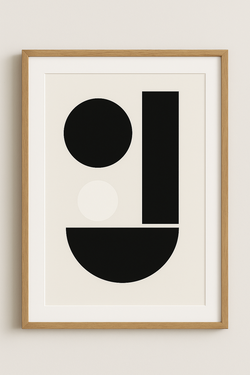 Form Balance - Abstract Gradient Wall Art Print (Digital Download)
