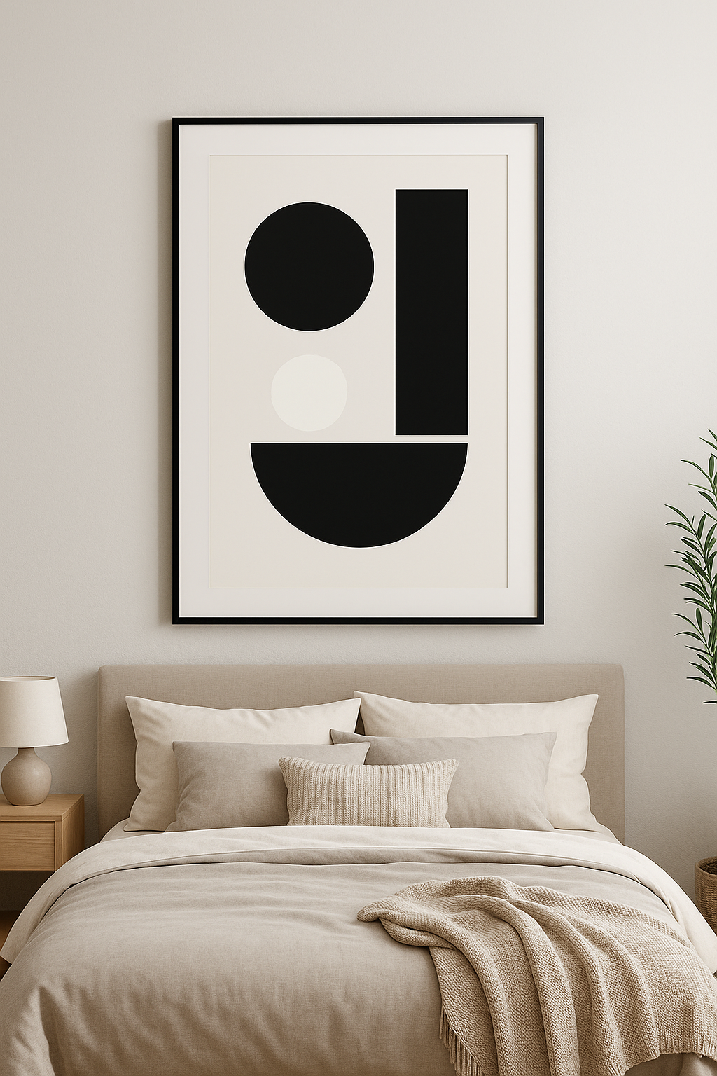Form Balance - Abstract Gradient Wall Art Print (Digital Download)