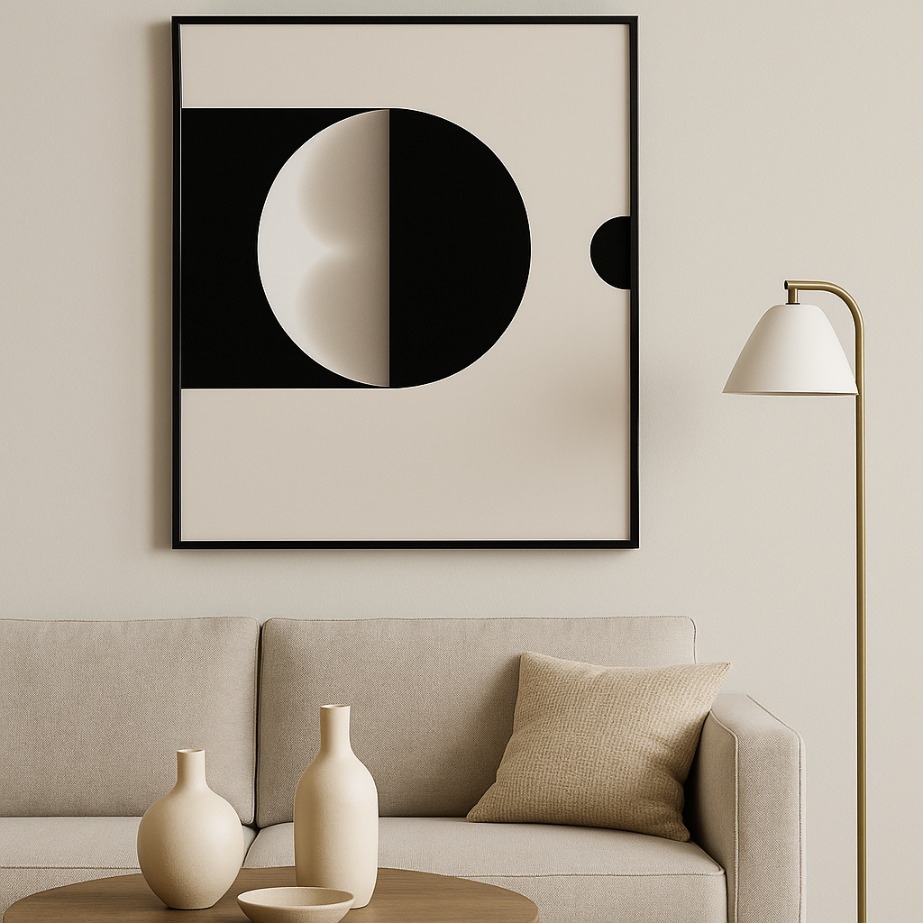 Shadow Sequence – Abstract Gradient Wall Art Print (Digital Download)