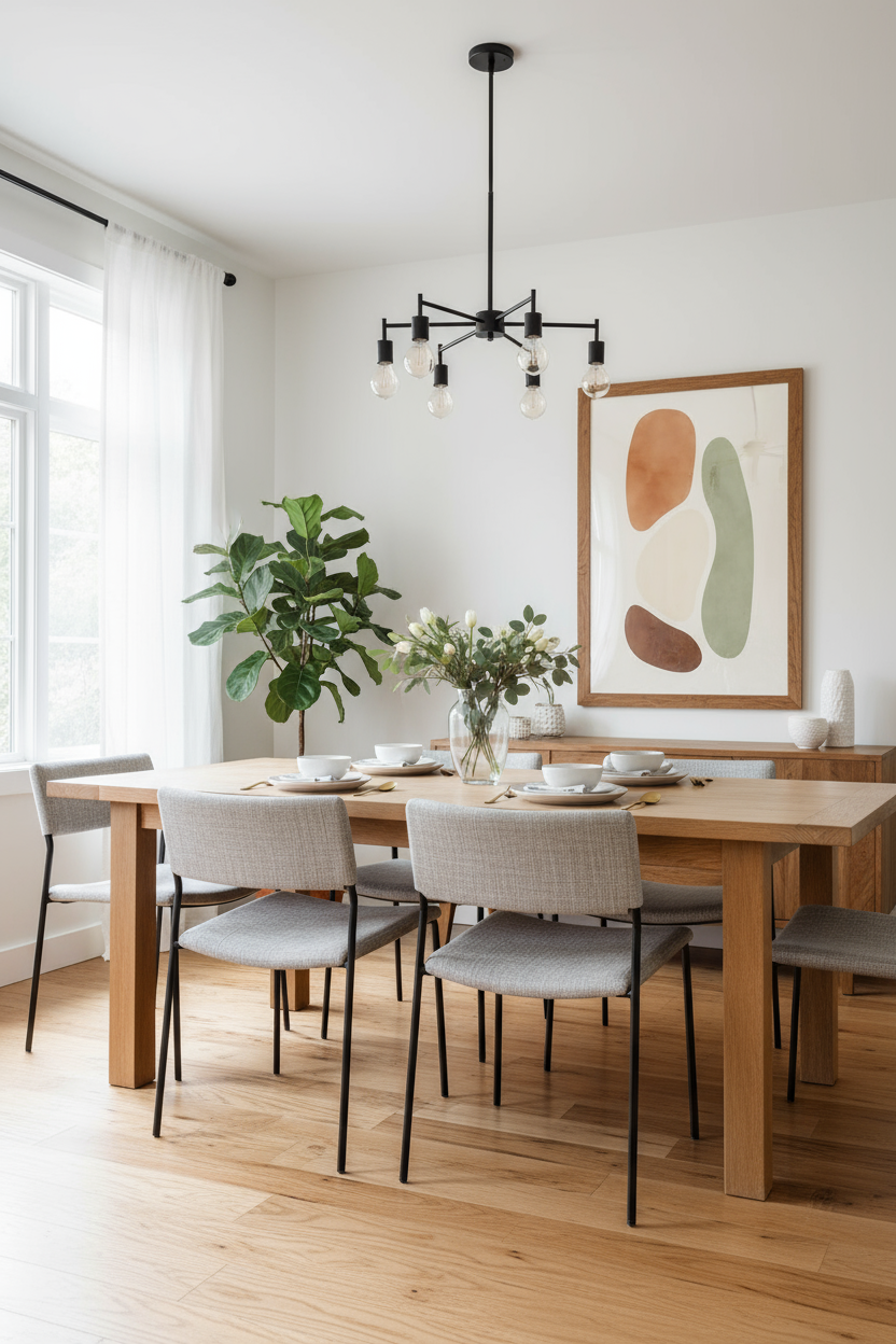 Organic Flow – Abstract Earthy Wall Art Print